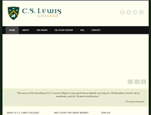 Tablet Screenshot of cslewiscollege.org